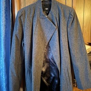 Mossimo Supply Co. Heather Gray Pea Coat